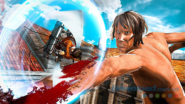 Attack on Titan 2: Trải nghiệm cuộc chiến chống Titan đầy phấn khích và kịch tính. https://st.download.com.vn/data/image/2018/03/27/Attack-on-Titan-2-hanh-dong.jpg