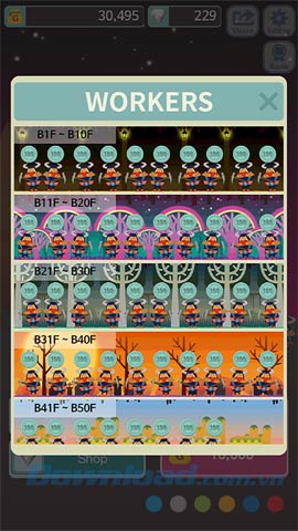 Khám phá hầm ngục