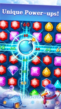 Sử dụng power-up độc đáo