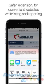 Tiện ích mở rộng Safari