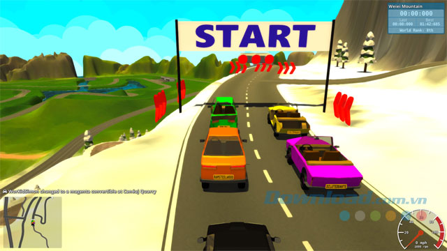 Đua online với game thủ thực
