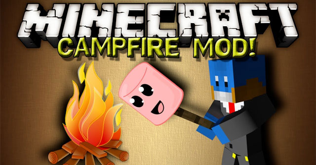 Simple Camp Fire ModMod bếp lửa, lửa trại trong game Minecraft