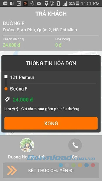 Trả khách