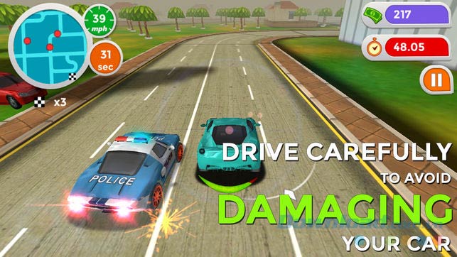 Lái xe cẩn thận để tránh đâm vào xe khác