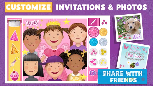 Tùy chỉnh ảnh và thiệp mời