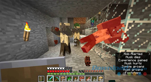 Nâng cấp zombie, skeleton