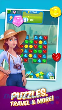 Match-3 kết hợp xây dựng