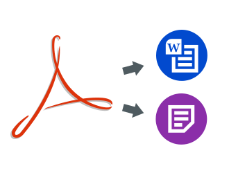 Phần mềm chuyển đổi PDF sang Word phổ biến