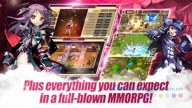 Trải nghiệm thế giới MMORPG tuyệt vời