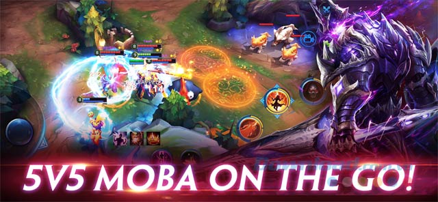 Trận chiến 5vs5 khốc liệt