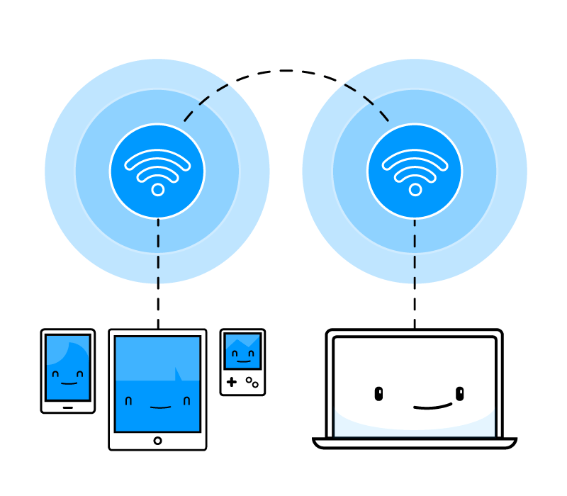 Connectify Hotspot 2018 liên kết mạng gia đình