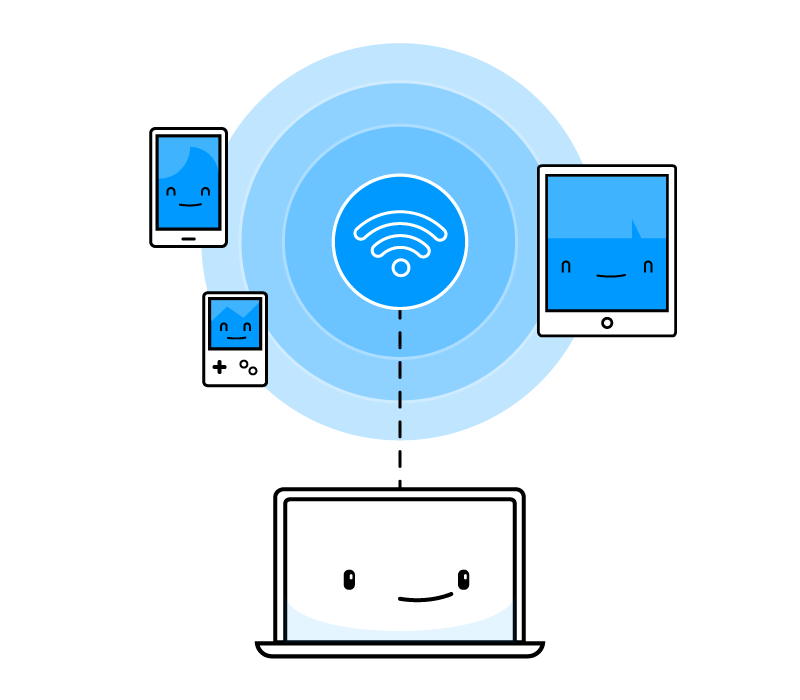 Connectify Hotspot 2018 kết nối wifi