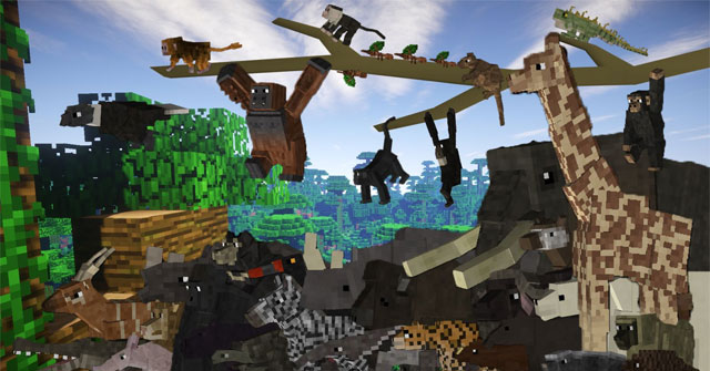 Zoo & Wild Animals ModMod động vật hoang dã trong Minecraft