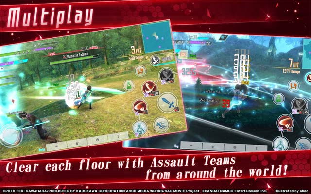 Chinh phục từng tầng của Aincrad với Assault Teams từ khắp nơi trên thế giới