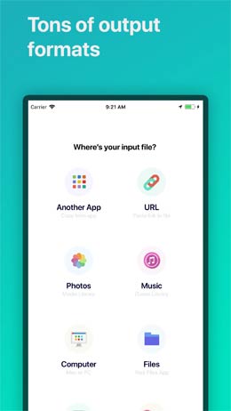 Chọn mọi loại định dạng bạn cần