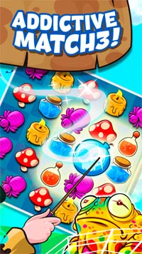 Game match-3 gây nghiện