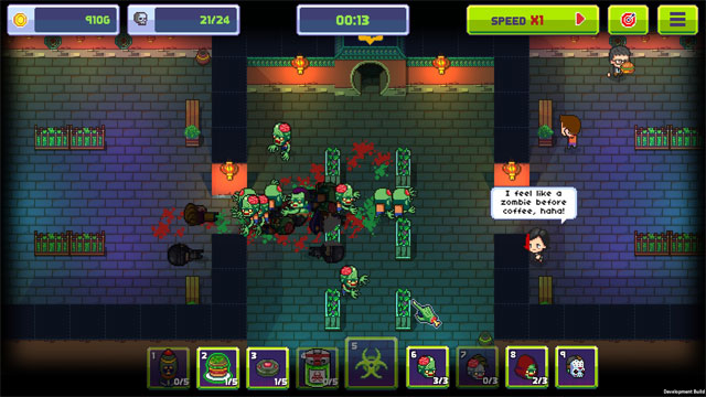 Game chiến thuật tiêu diệt zombie