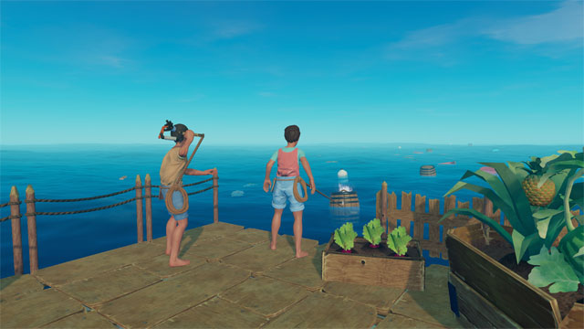 Raft: Cuộc phiêu lưu sinh tồn hấp dẫn trên đại dương bao la với nhiều thử thách và cập nhật mới. https://st.download.com.vn/data/image/2018/05/24/Raft-sinh-ton.jpg
