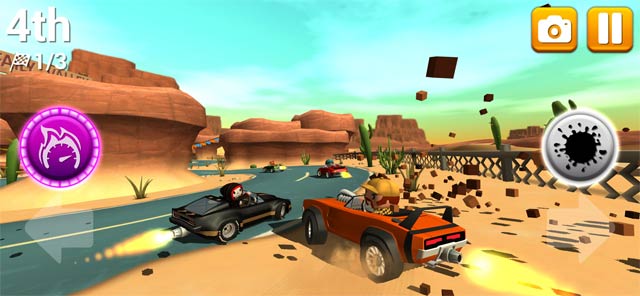 Game đua xe dựa trên cơ chế vật lý thực