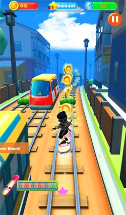 Game chạy bất tận kết hợp hành động