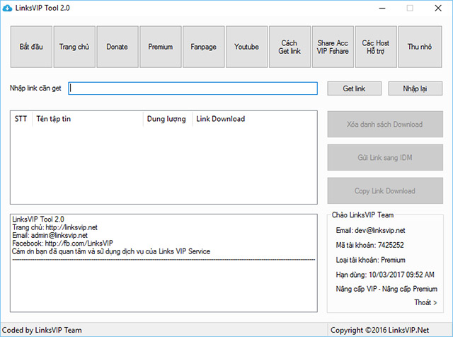 LinksVIP Tool