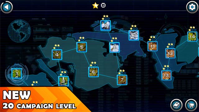 20 level chiến dịch mới
