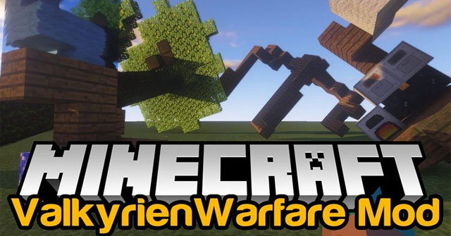 Valkyrien Warfare ModMod chế tạo tàu chiến cho Minecraft