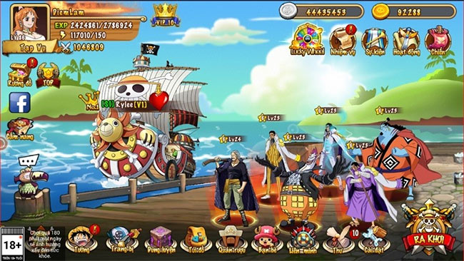 Tải và chơi game Haki tối thượng