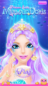 Game trang điểm và làm đẹp cho nàng tiên cá