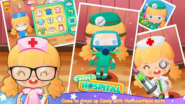 Chọn cho Candy một bộ đồng phục y tá