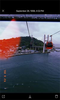 Hiệu ứng vệt sáng màu đỏ