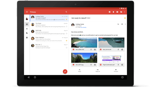 Làm việc ngay từ inbox Gmail