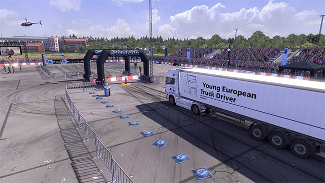 Game mô phỏng lái xe tải Scania Truck Driving Simulator