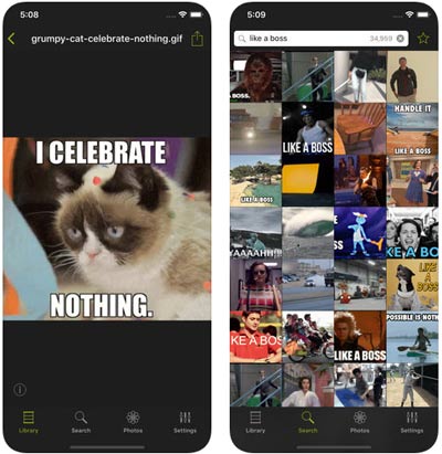 Sưu tầm và sắp xếp ảnh GIF