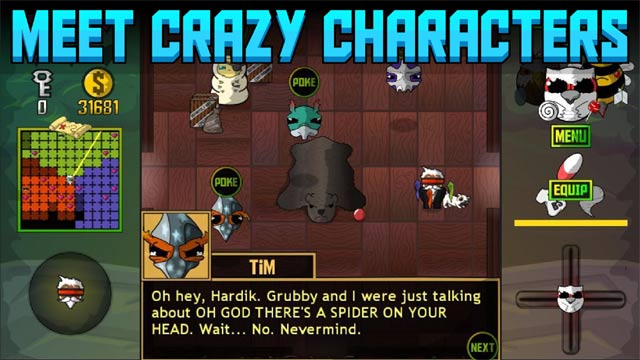 Gặp gỡ nhiều nhân vật điên rồ