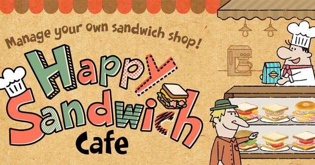 Happy Sandwich Cafe cho iOS1.1.4Game quản lý tiệm bánh sandwich