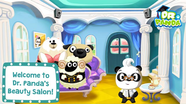 Chào mừng bạn đến với salon làm đẹp của Dr. Panda
