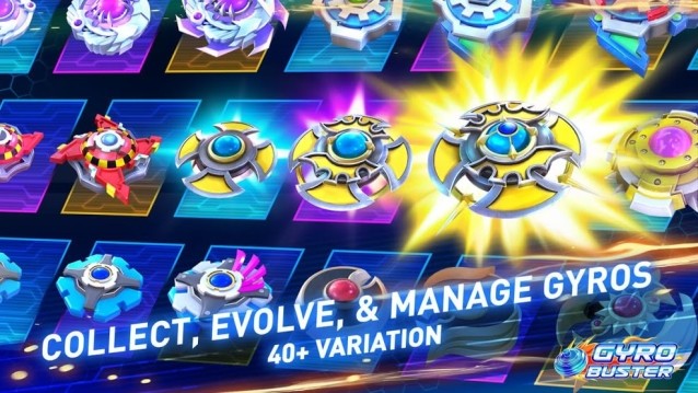 Thu thập và nâng cấp hơn 40 Gyro