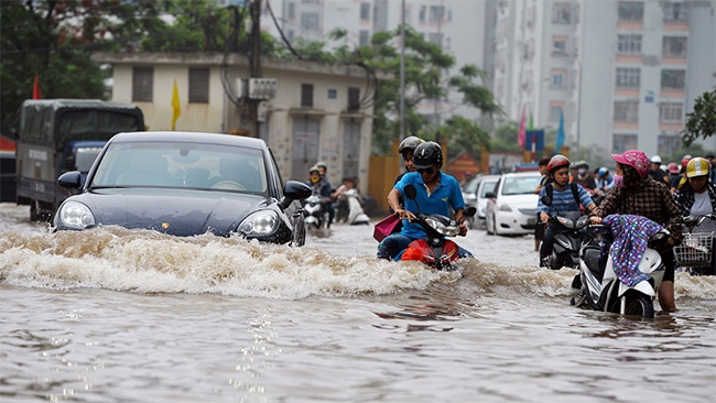 Bản đồ ngập lụt cho di động