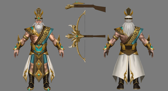 Nhân vật An Dương Vương trong game Huyết Chiến Thiên Hạ