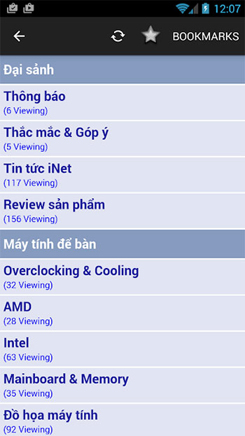 Giao diện VozForums