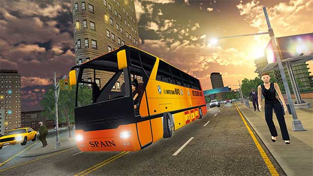 Mô phỏng tình huống lái xe bus