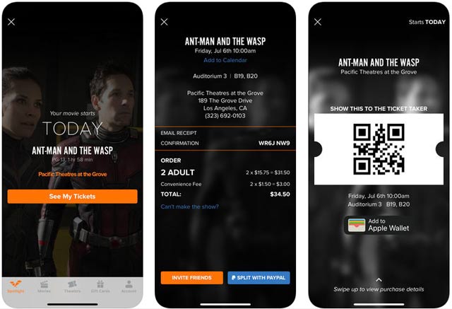 Đặt vé xem phim dễ dàng