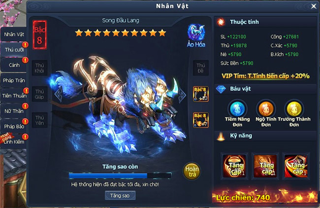 Webgame tiên hiệp thông thiên tây du