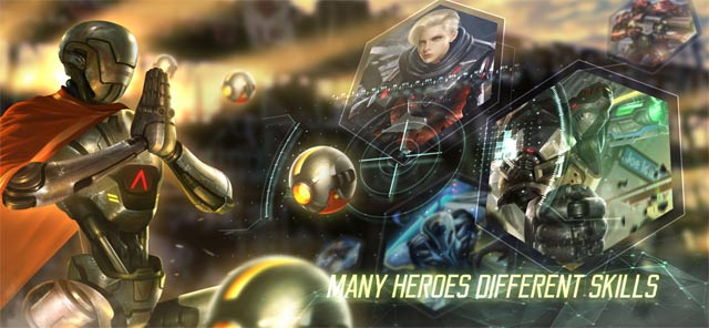 Mỗi anh hùng sở hữu kỹ năng khác nhau