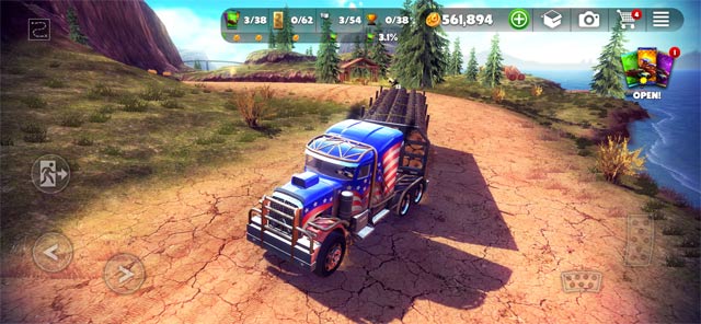Game mô phỏng lái xe off-road với đồ họa tuyệt đẹp 