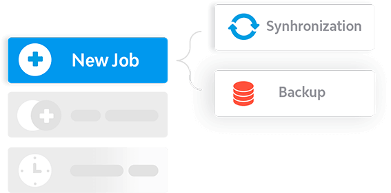 Tạo công việc đầu tiên trong GoodSync