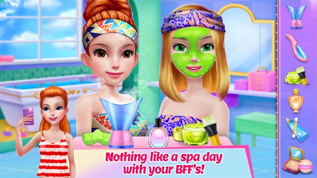 Ghé vào spa làm đẹp