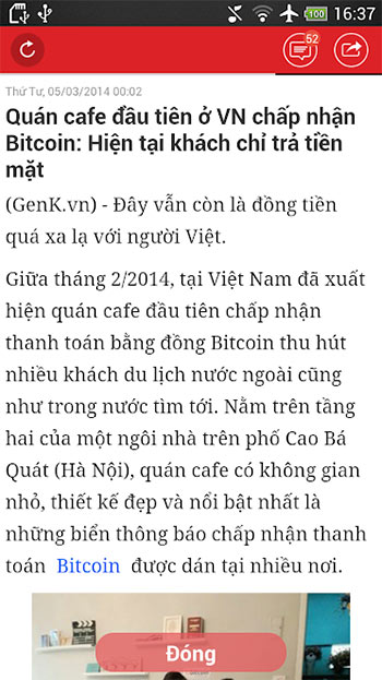 Đọc báo