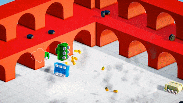 Game bắn tăng phá hủy Tiny Tanks